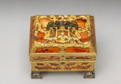 图片[3]-Makeup Case Inlaid with a Timepiece, England, 18th century-China Archive